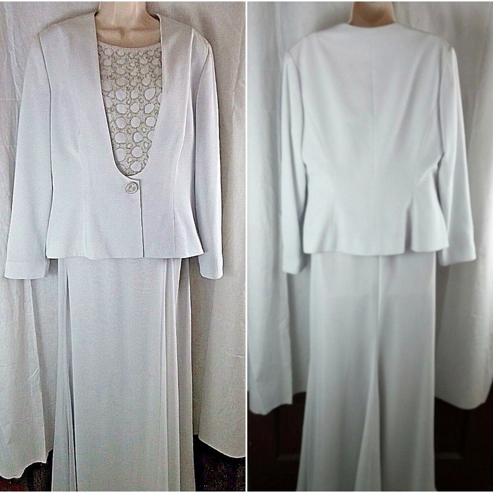 Daymor Couture CM Ferreira Dress Jacket Long 2 pc
